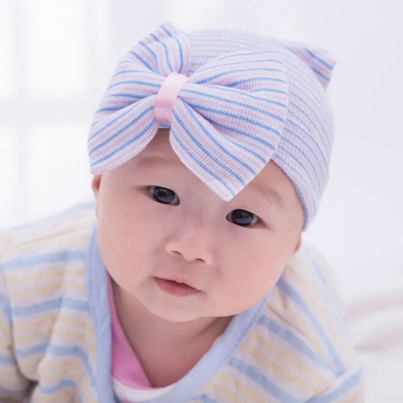 TinyBow™ Baby Beanie Hat