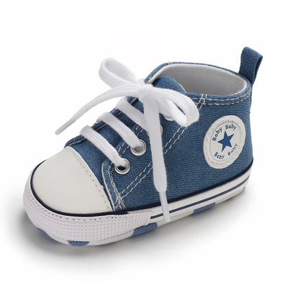 StarStep™ Baby First Walker Shoes – Anti-Slip Sneakers (0–18 Months)