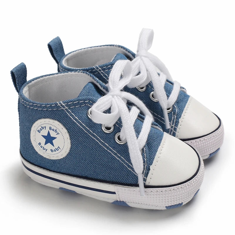 StarStep™ Baby First Walker Shoes – Anti-Slip Sneakers (0–18 Months)