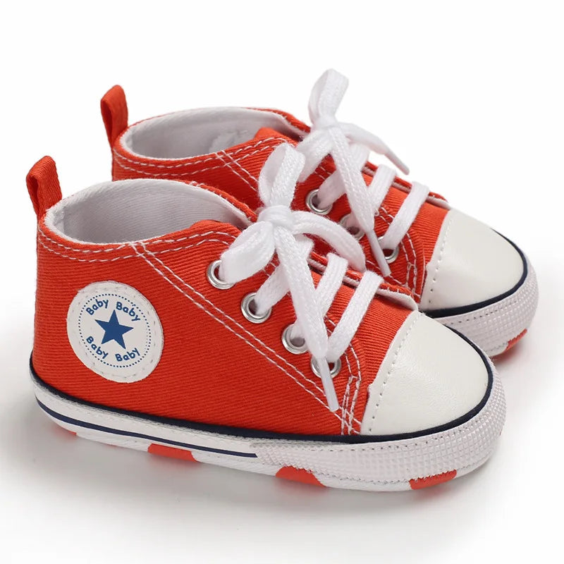 StarStep™ Baby First Walker Shoes – Anti-Slip Sneakers (0–18 Months)