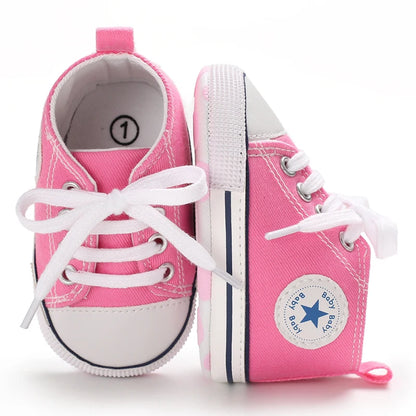 StarStep™ Baby First Walker Shoes – Anti-Slip Sneakers (0–18 Months)