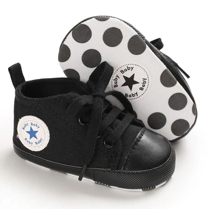 StarStep™ Baby First Walker Shoes – Anti-Slip Sneakers (0–18 Months)