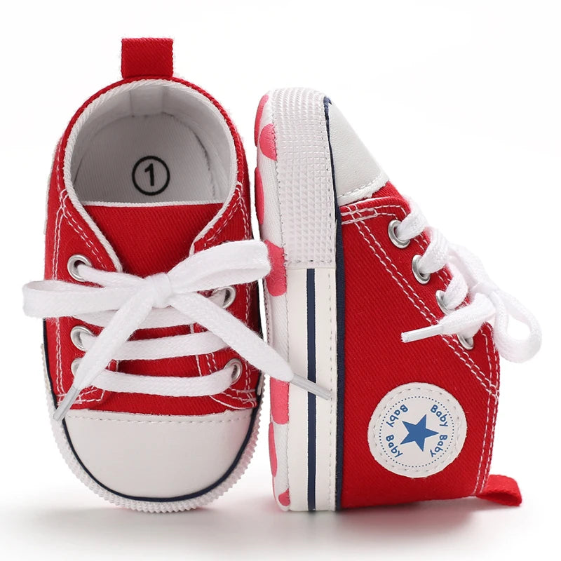 StarStep™ Baby First Walker Shoes – Anti-Slip Sneakers (0–18 Months)