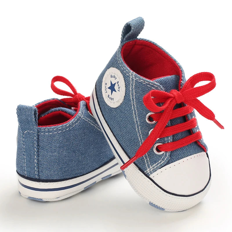 StarStep™ Baby First Walker Shoes – Anti-Slip Sneakers (0–18 Months)