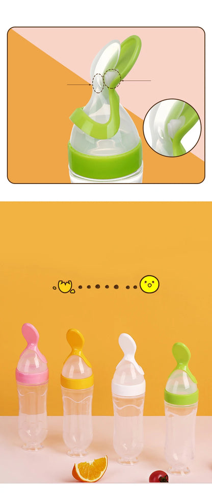 EasySqueeze™ Baby Spoon Bottle