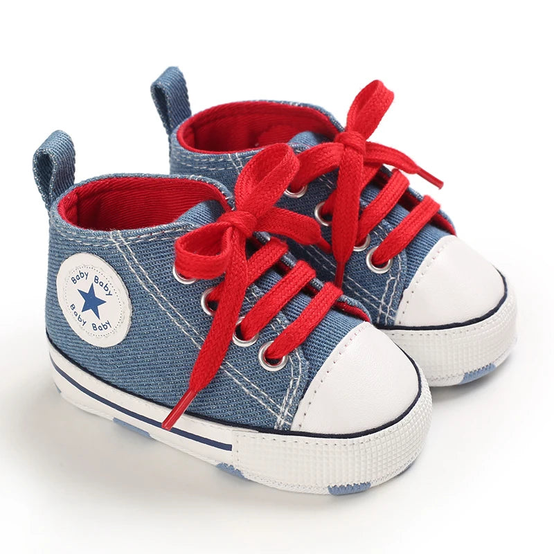 StarStep™ Baby First Walker Shoes – Anti-Slip Sneakers (0–18 Months)