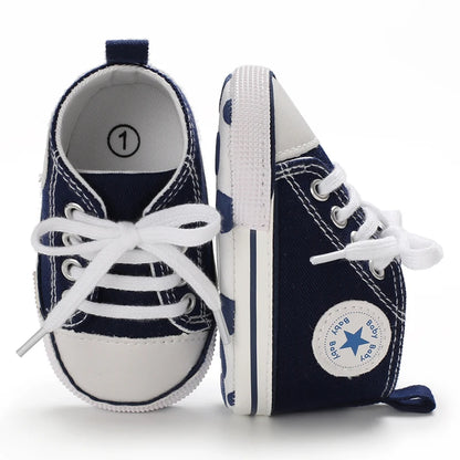 StarStep™ Baby First Walker Shoes – Anti-Slip Sneakers (0–18 Months)