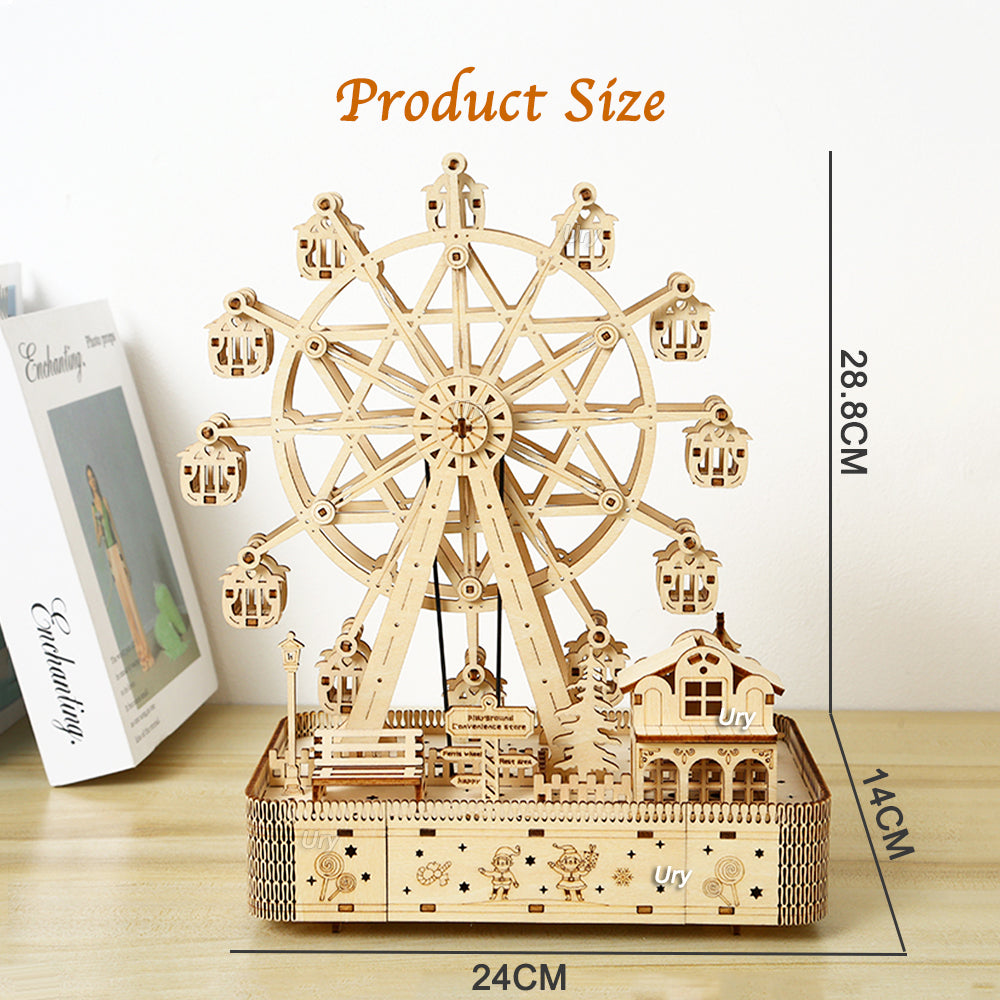 LumiWheel™ LED Ferris Wheel Puzzle Kit