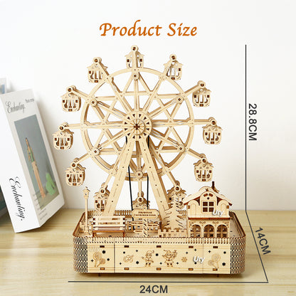 LumiWheel™ LED Ferris Wheel Puzzle Kit