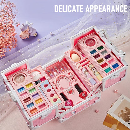 PrincessGlam™ Deluxe Makeup Box for Kids