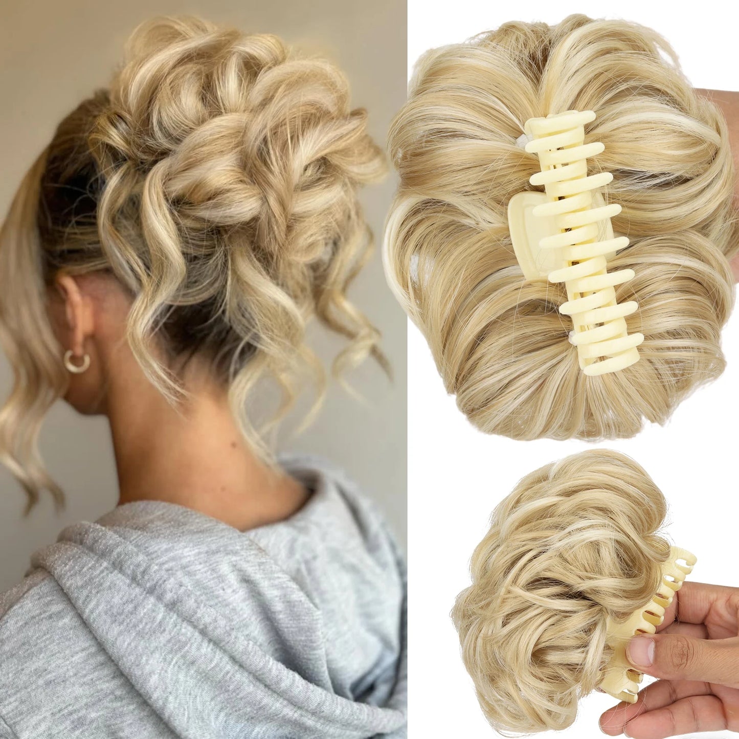QuickBun™ Clip-In Hair Bun