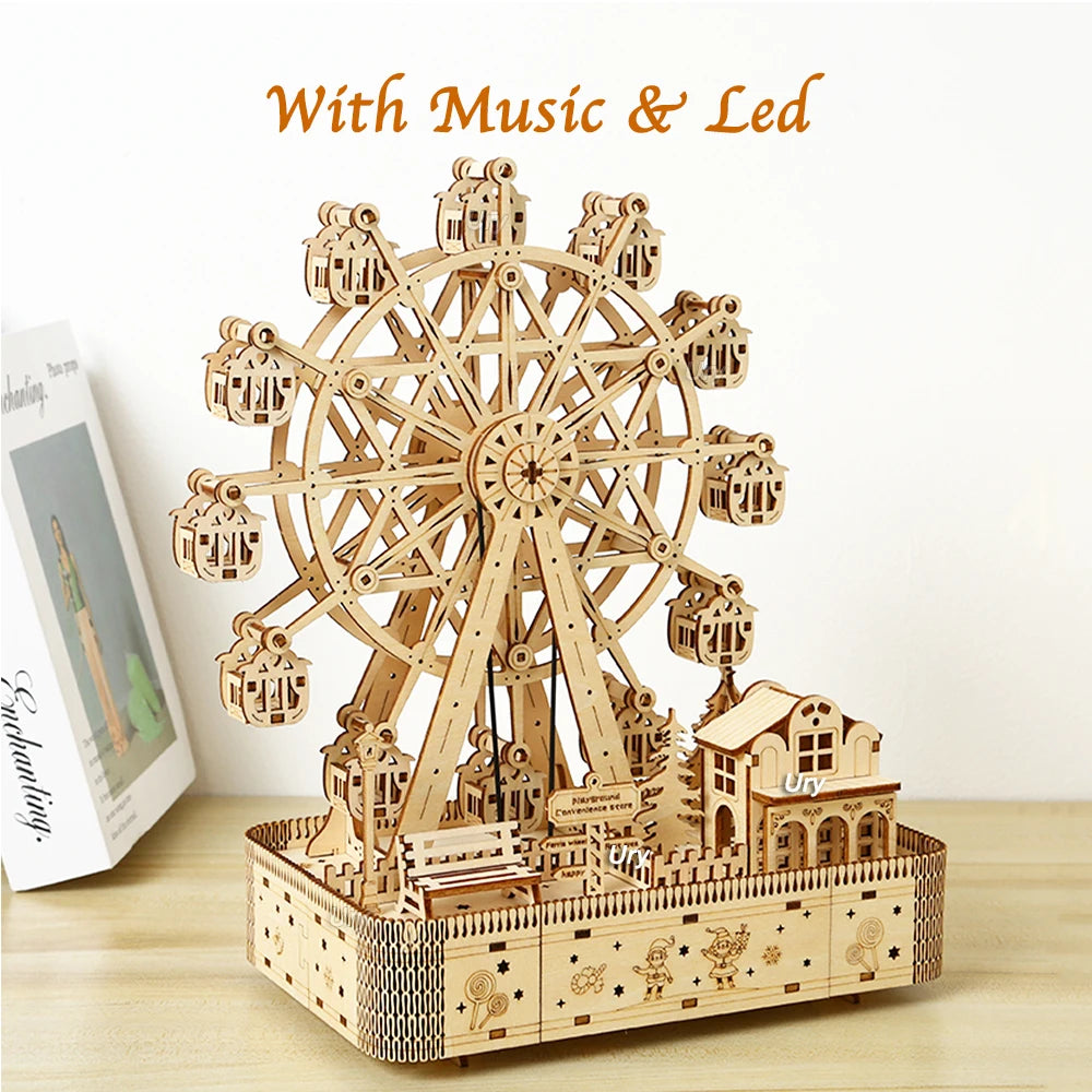 LumiWheel™ LED Ferris Wheel Puzzle Kit