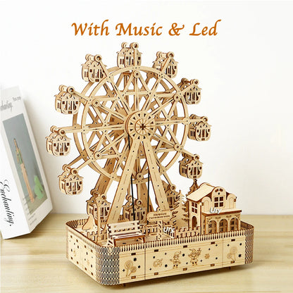 LumiWheel™ LED Ferris Wheel Puzzle Kit