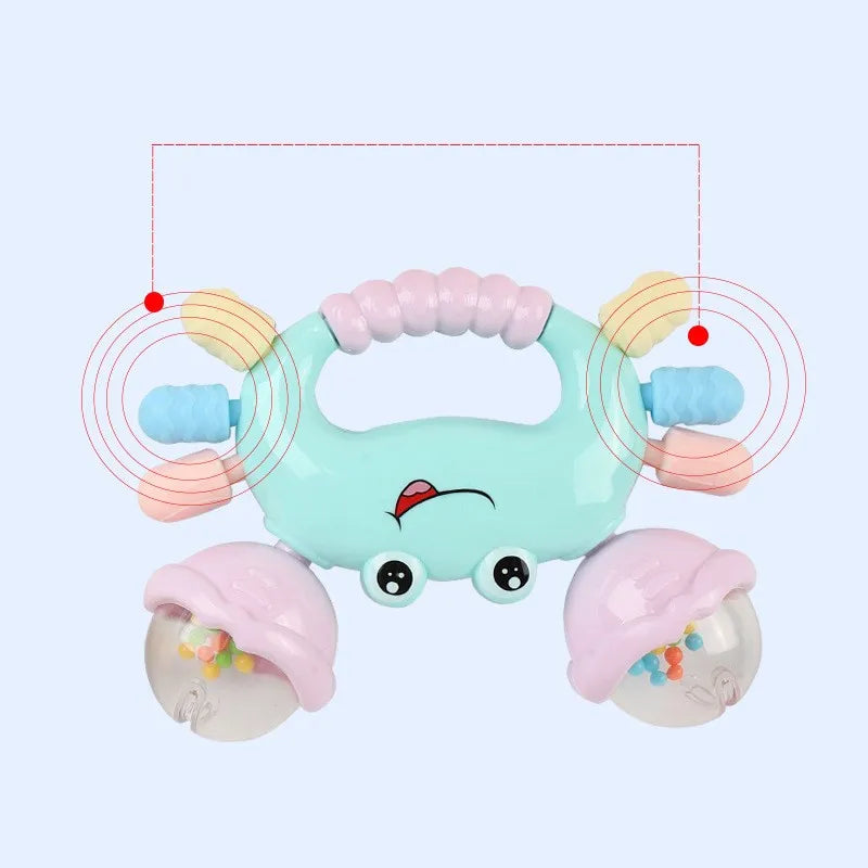 CrabPlay™ Baby Rattle Toy