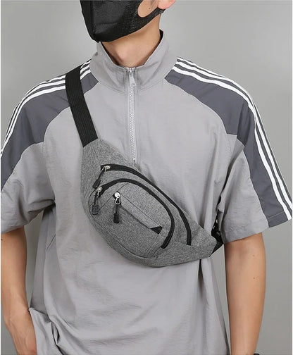 FlexCarry™ Multi-Pocket Crossbody Travel Bag