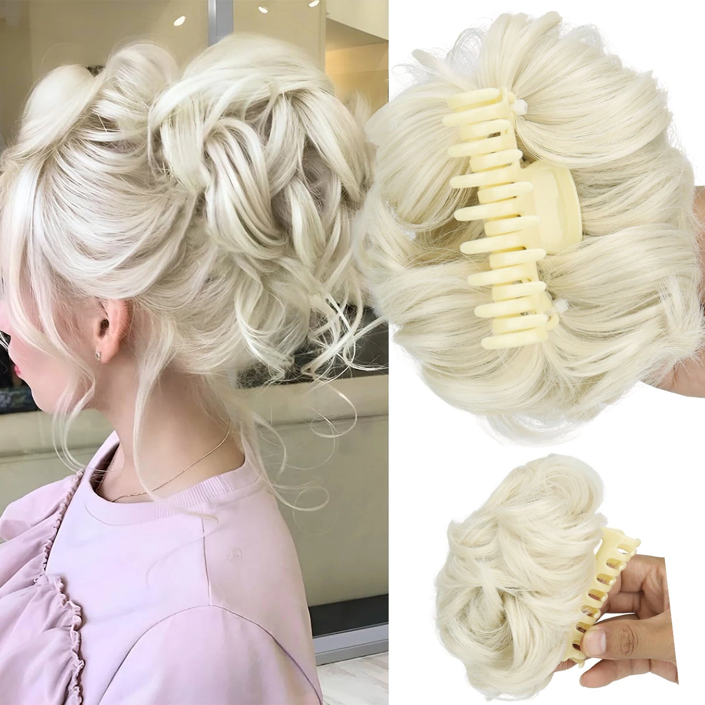 QuickBun™ Clip-In Hair Bun