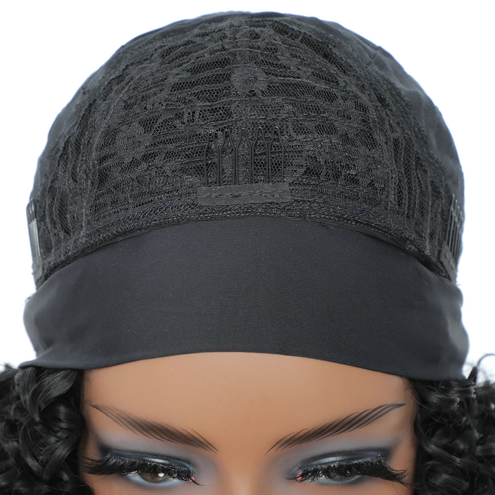 CurlBand™ Deep Wave Headband Wig