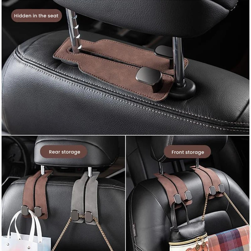 CarMate Hook™ – 2-in-1 Car Headrest Organizer