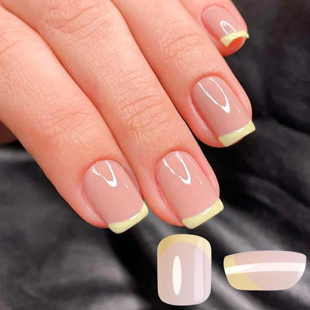 GlamPress™ French Tip Nail Set