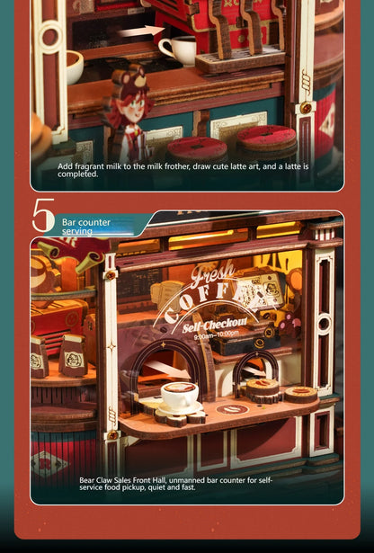 CozyBrew™ Coffee House Model Kit