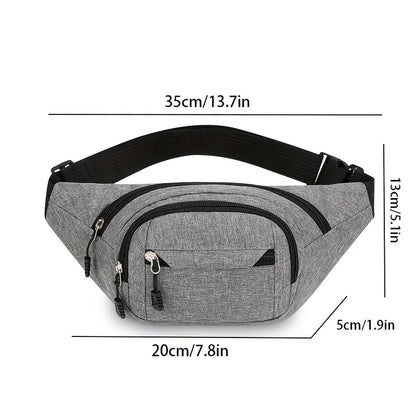 FlexCarry™ Multi-Pocket Crossbody Travel Bag