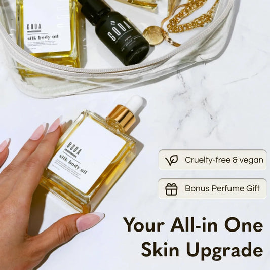SilkGlow™ Body Oil by GODA – Deep Hydration & Lasting Fragrance