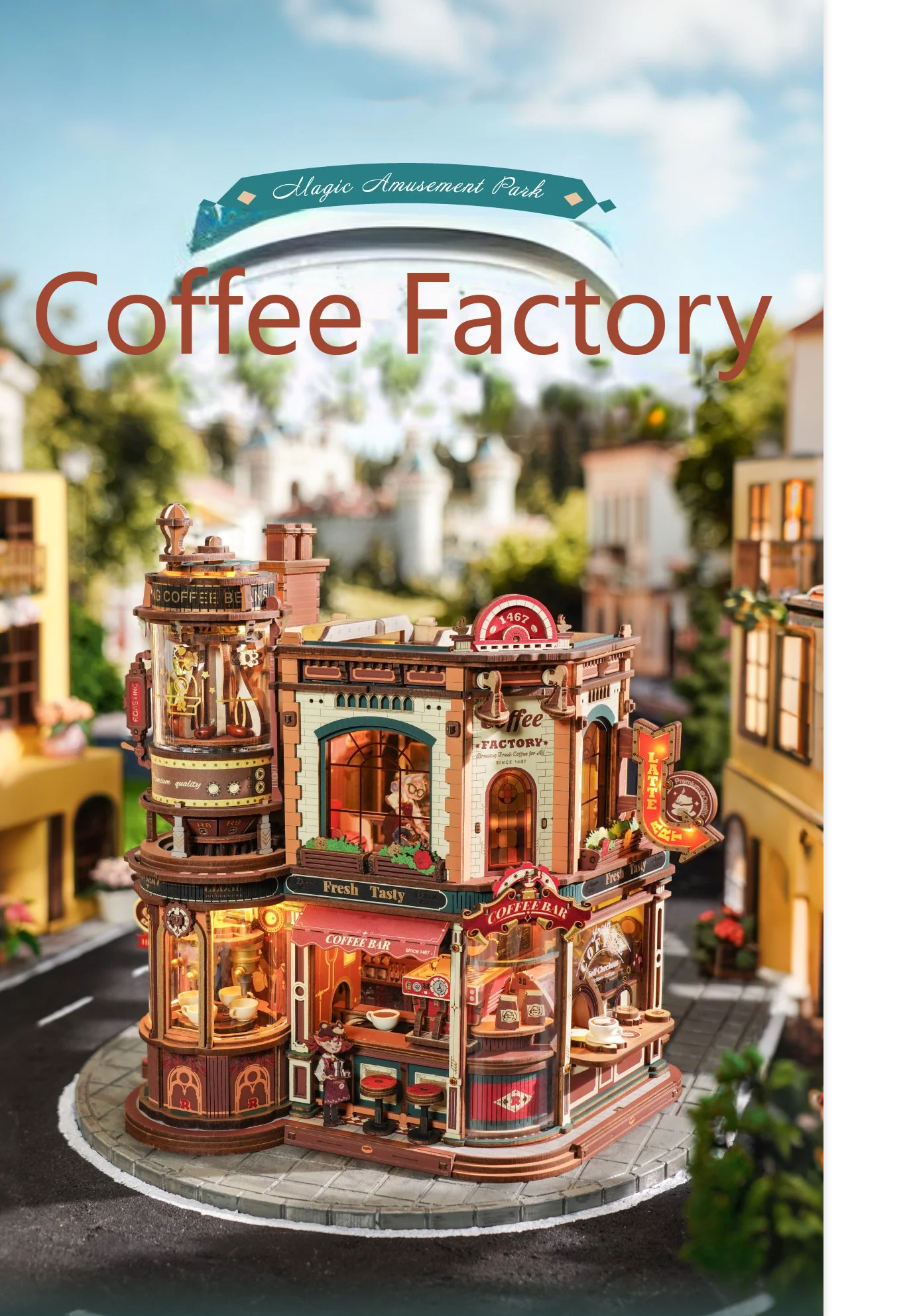 CozyBrew™ Coffee House Model Kit