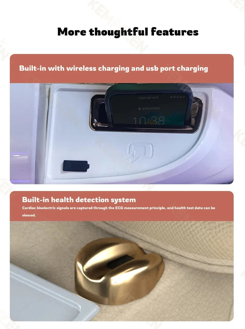 RevivaLux™ 4D Zero Gravity Massage Chair