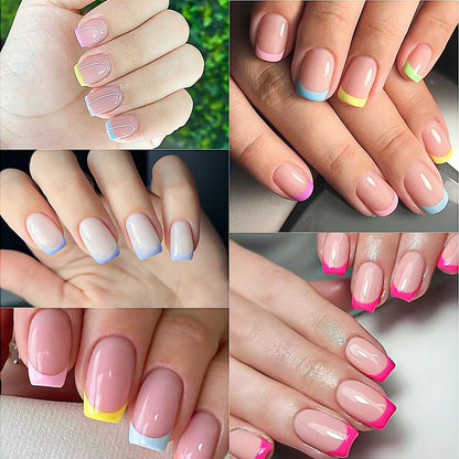 GlamPress™ French Tip Nail Set
