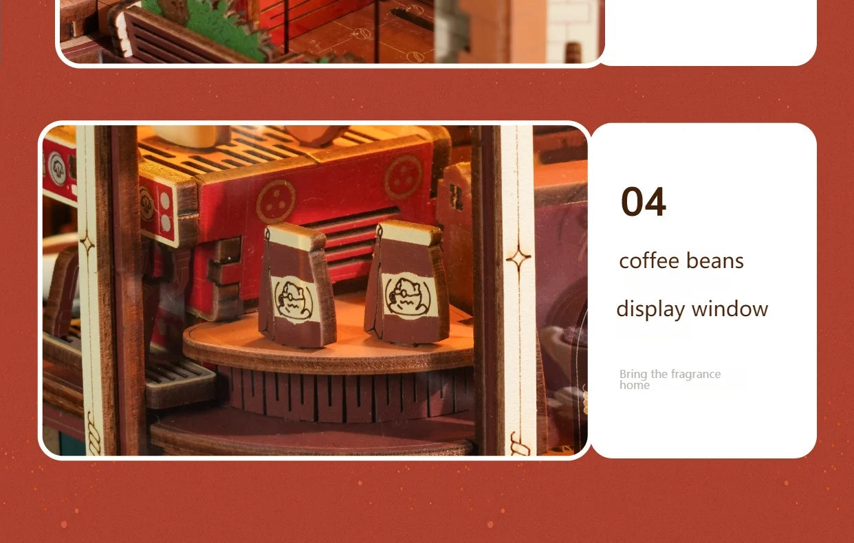 CozyBrew™ Coffee House Model Kit