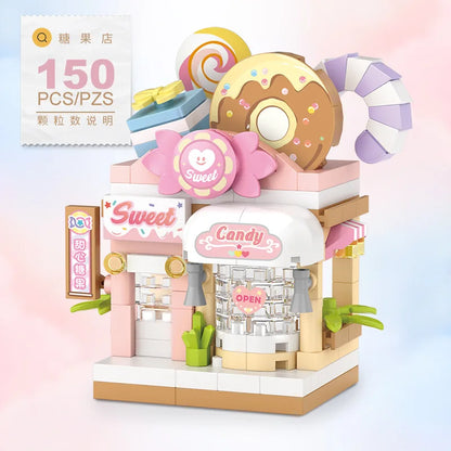 CityBites™ Food Shop Building Block Set