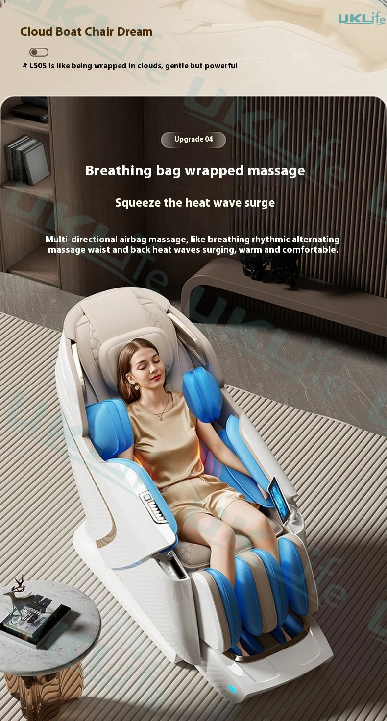 RevivaLux™ 4D Zero Gravity Massage Chair