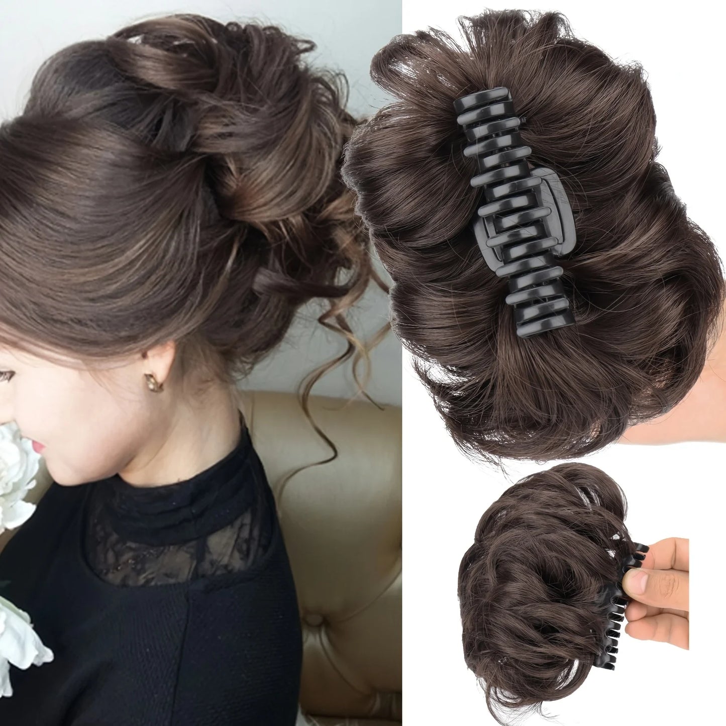 QuickBun™ Clip-In Hair Bun