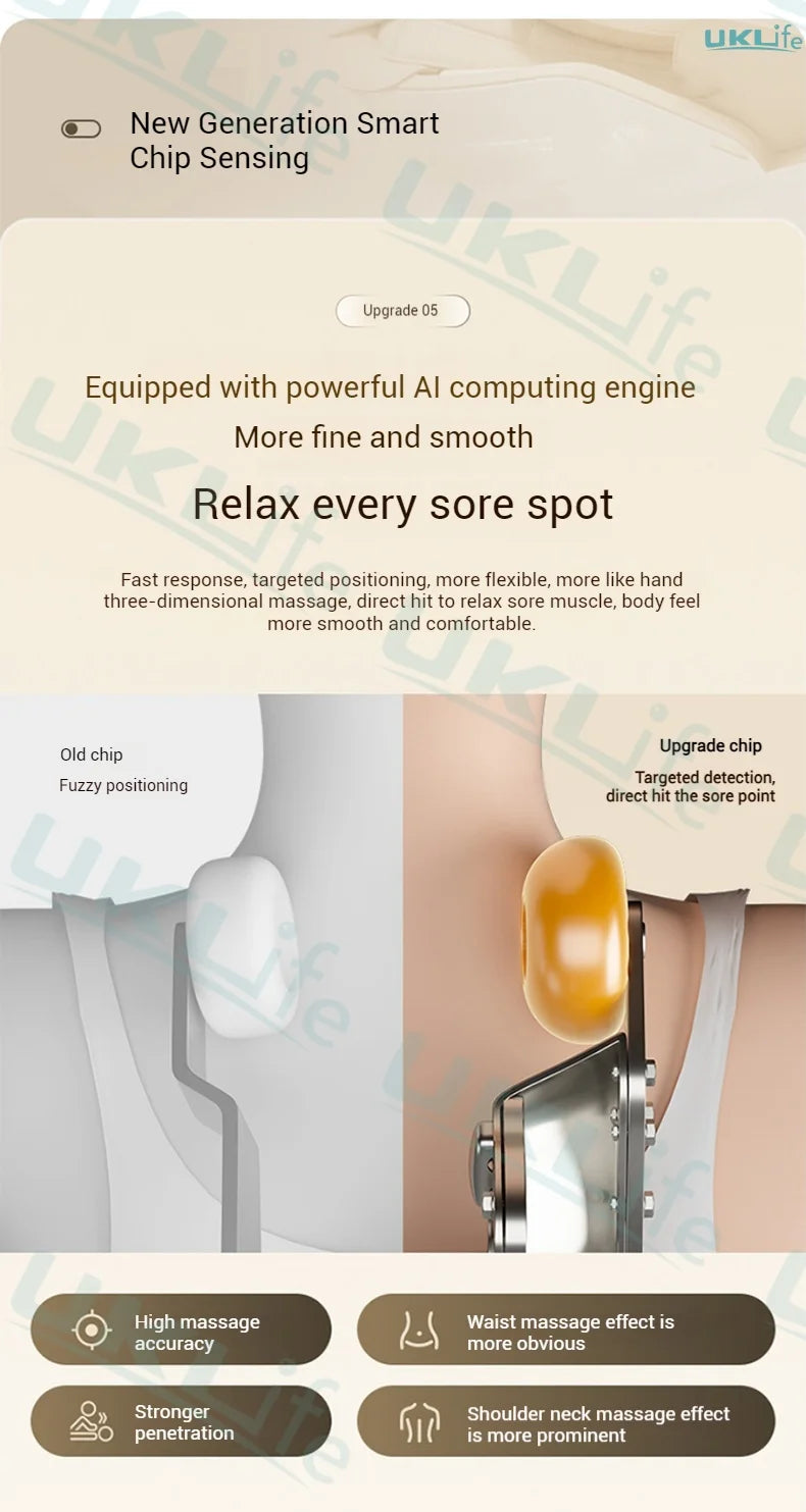 RevivaLux™ 4D Zero Gravity Massage Chair