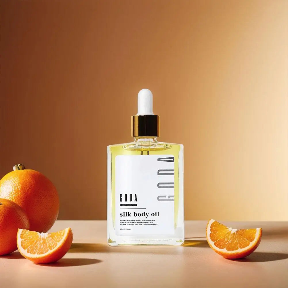 SilkGlow™ Body Oil by GODA – Deep Hydration & Lasting Fragrance