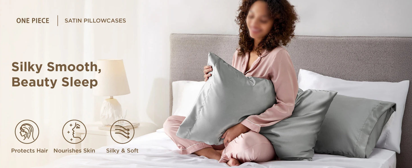 LuxeDream™ Satin Pillowcase Set