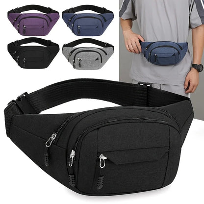 FlexCarry™ Multi-Pocket Crossbody Travel Bag