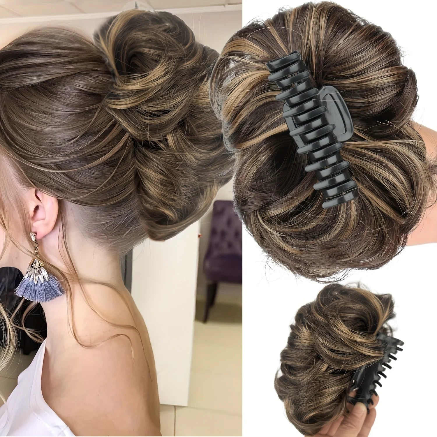 QuickBun™ Clip-In Hair Bun