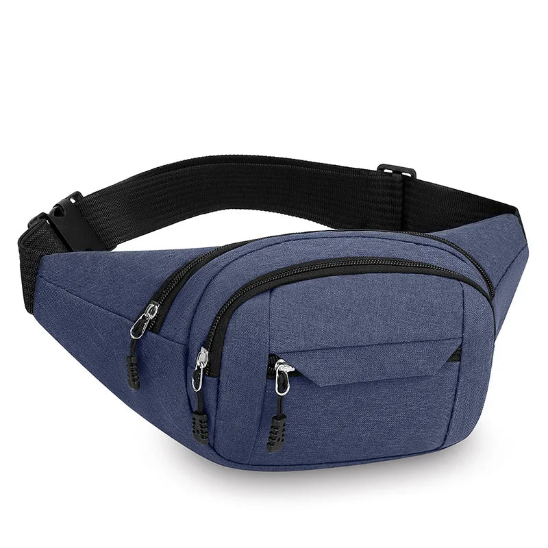FlexCarry™ Multi-Pocket Crossbody Travel Bag