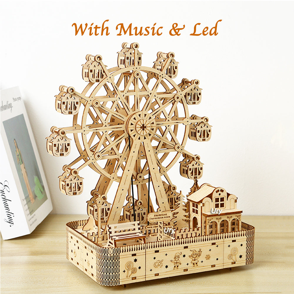 LumiWheel™ LED Ferris Wheel Puzzle Kit