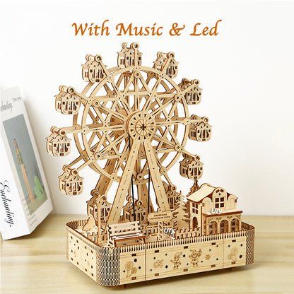 LumiWheel™ LED Ferris Wheel Puzzle Kit