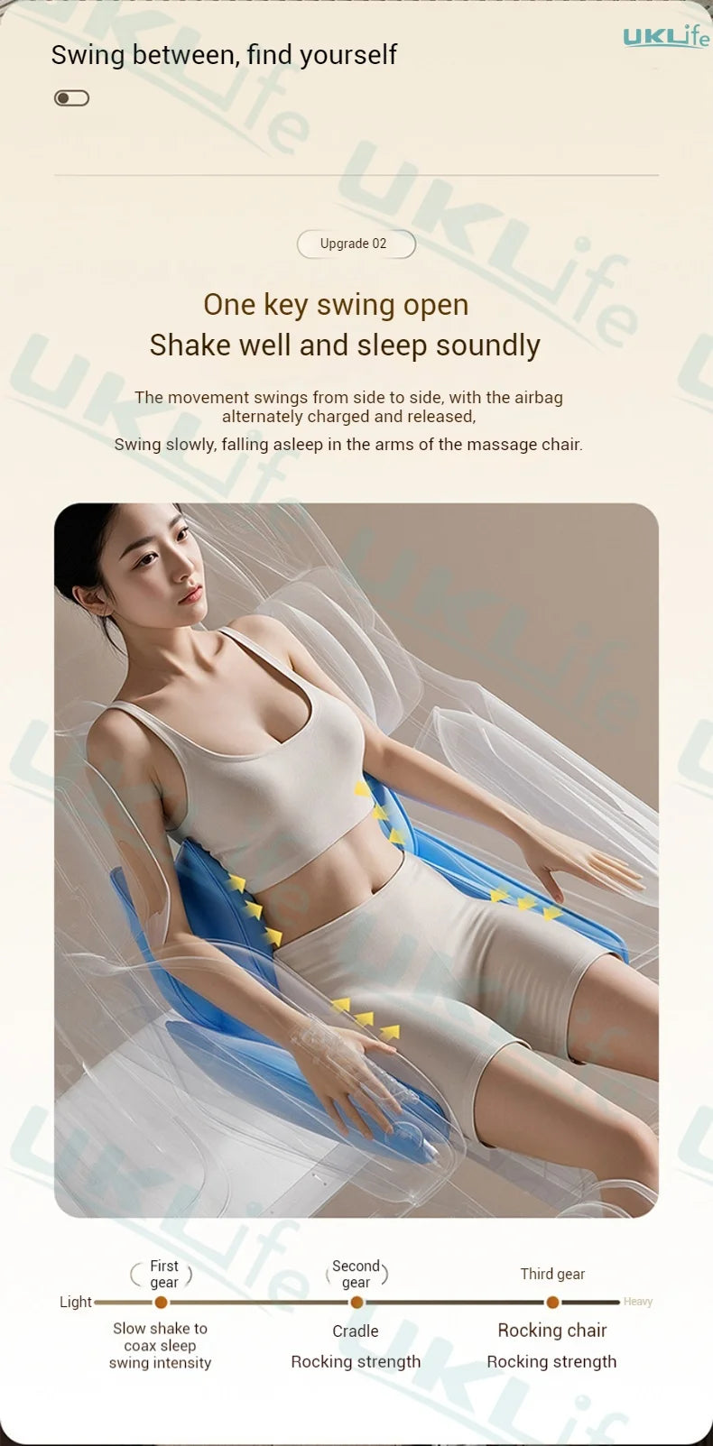 RevivaLux™ 4D Zero Gravity Massage Chair