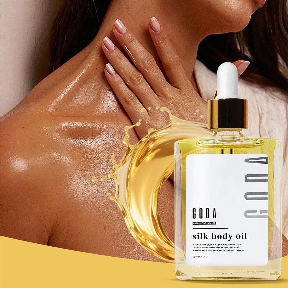 SilkGlow™ Body Oil by GODA – Deep Hydration & Lasting Fragrance