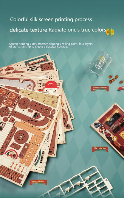 CozyBrew™ Coffee House Model Kit