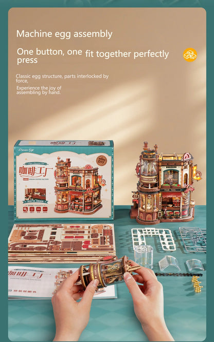 CozyBrew™ Coffee House Model Kit