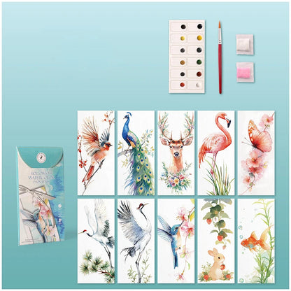 PaintMark™ DIY Watercolor Bookmark Set