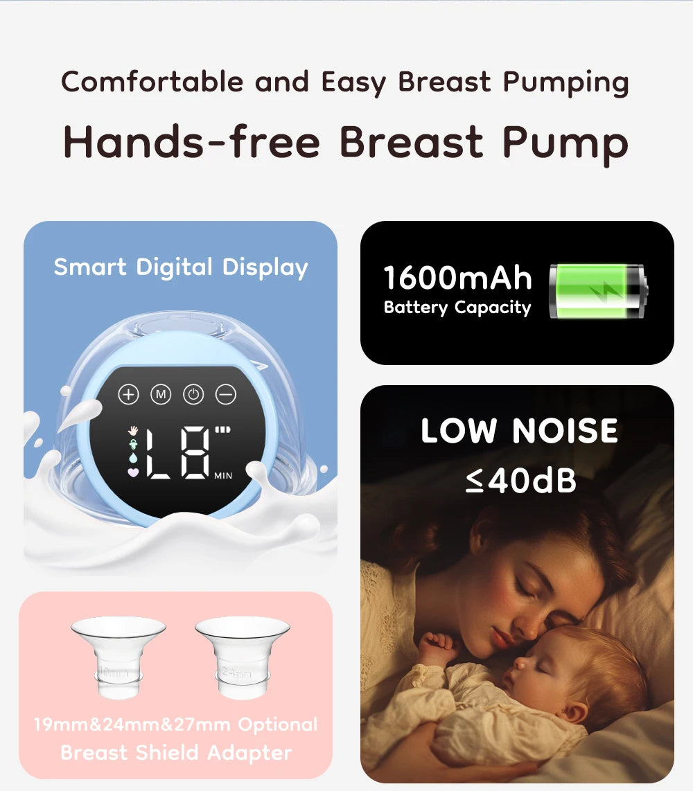 Pure Amor™ Wearable Hands-Free Breast Pump