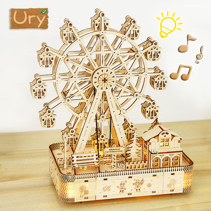 LumiWheel™ LED Ferris Wheel Puzzle Kit