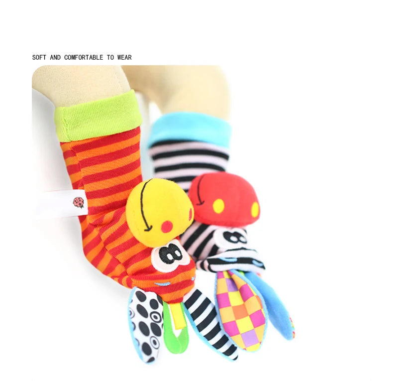 SnuggleSteps™ Baby Rattle Set