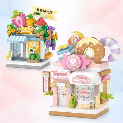 CityBites™ Food Shop Building Block Set